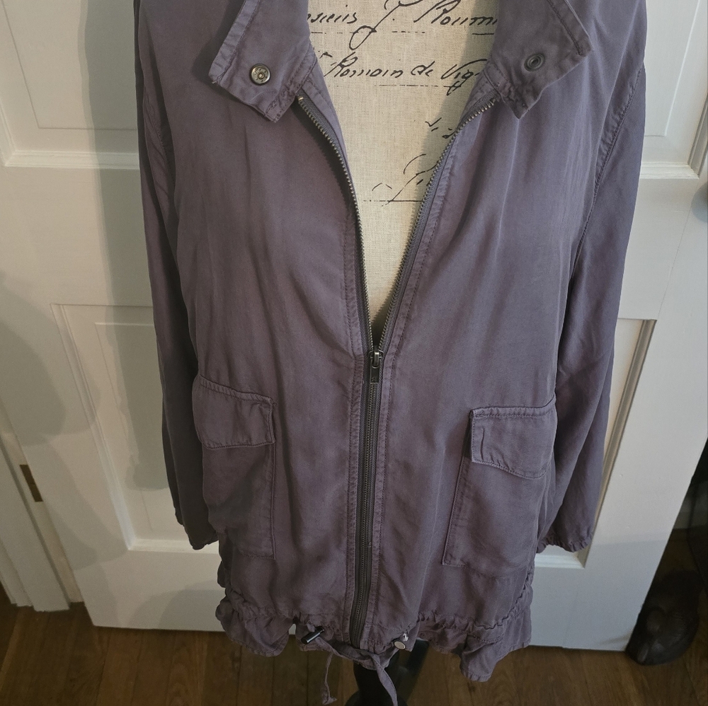 Sanctuary Women's Dusty Lavender Utility Jacket Sz L - Picture 3 of 6